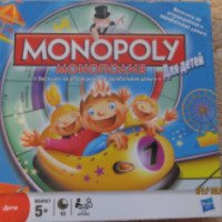 Настольная игра Монополия для детей "Веселись на аттракционах"