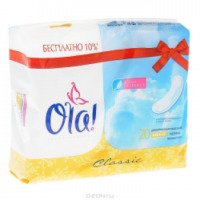 Женские гигиенические прокладки Ola! Classic без крылышек
