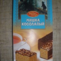 Вафельный торт Красный Октябрь "Мишка косолапый"