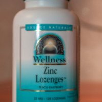 Пастилки с цинком Source Naturals "Wellness Zinc Lozenges"