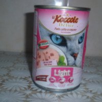Консервированный корм для кошек Le Koccole Delice Light