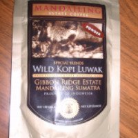 Кофе Mandailing estete coffe Лювак Wild Kopi Luwak
