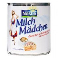 Сгущеное молоко с сахаром Nestle Milchmadchen