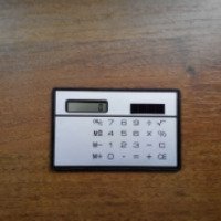 Калькулятор-кредитка Solar Calculator XL 3947A