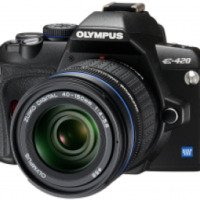 Цифровой зеркальный фотоаппарат Olympus E-410 Double Zoom Kit