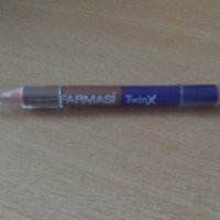 Двойной карандаш для век Farmasi