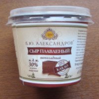 Сыр плавленый шоколадный "Александров"