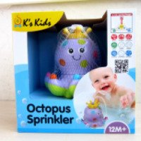 Игрушка для купания K's Kids "Осьминог-фонтан"