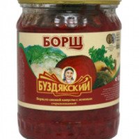 Суп Буздякский консервный комбинат "Борщ из свежей капусты с зеленью"