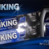Подарочный набор для мужчин Красная линия "Viking for men Blue Ice"