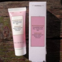 Маска для лица Korres "Pomegranate cleansing mask Oily-Combination Skin"