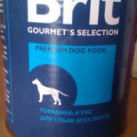 Консервы для собак Brit