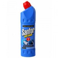 Чистящее средство для ванны и душа Sanfor Expert 2 в 1 для акриловых ванн и хромированных поверхностей