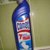 Чистящее средство для туалета Comet 7 дней чистоты