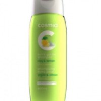 Ультраделикатный шампунь Cosmia с глиной и лимоном для склонных к жирности волос