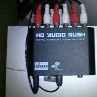 Оптический цифровой 5.1 аудиодекодер Wiistar HD Audio Rush 5.1