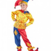 Детский карнавальный костюм Батик "Петрушка"