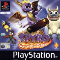 Игра для Sony Playstation 1 "Spyro year of the dragon"