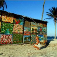 Пляж поселка Доминикус (Доминикана)