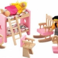 Детская спальня Мир деревянных игрушек