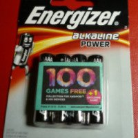 Батарейки Energizer AAA-LR03