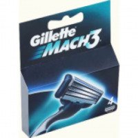 Лезвия Gillette Mach3