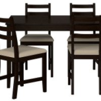 Комплект мебели для столовой Ikea Лерхамн
