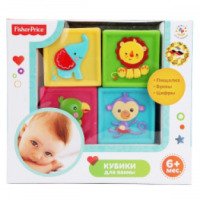 Кубики-пищалки Fisher Price "Играем вместе"