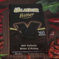 Шоколад Ulker Bitter 60 % kakao