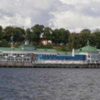Прогулка на речном катере по реке Волга (Россия, Ярославль)