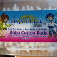 Ватные палочки Aquella Kids "Beby Cotton Buds"