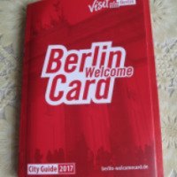 Туристическая карта Берлина Berlin WelcomeCard