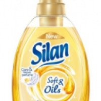 Кондиционер-концентрат для стирки белья Silan Soft&Oils с арома-маслами