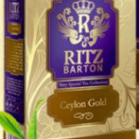 Чай черный цейлонский Ritz Barton Ceylon Gold