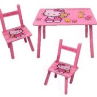 Детский стол и два стульчика Bambi