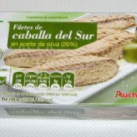 Консервы рыбные Auchan "Filetes caballa del Sur"