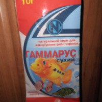 Корм для аквариумных рыб и черепах Норис "Гаммарус"