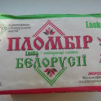 Мороженое Ласка "Пломбир Белоруссии"