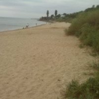 Дикий пляж в пос. Черноморка (Украина, Одесса)
