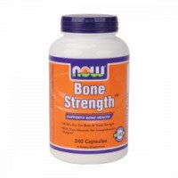 БАД для укрепления костей и зубов Now Foods "Bone Strength"