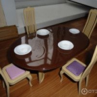 Игрушечный набор мебели для столовой Огонек "Коллекция"