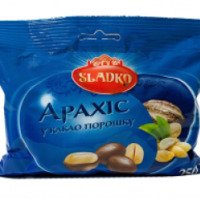 Арахис в какао-порошке Sladko