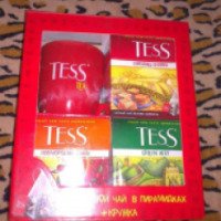 Подарочный набор чая TESS с керамической кружкой