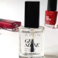 Закрепитель лака для ногтей Avon Gel Shine