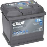 Аккумулятор Exide Premium EA530 12V 53Ah 540A