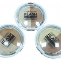 Хайлайтер Quiz cosmetics Flash Collection Shimmer Powder