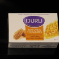 Увлажняющее крем-мыло Duru c медом и маслом миндаля