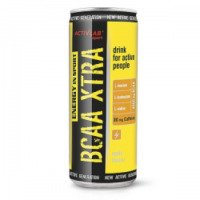Спортивный энергетический напиток с аминокислотами ActivLab BCAA Xtra Drink Energy
