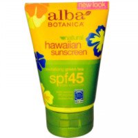 Солнцезащитный крем Alba Botanica Hawaiian Sunscreen SPF 45