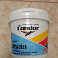 Белоснежная краска для потолков Condor Mattweiss